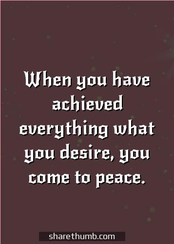 best quotes about peaceful life